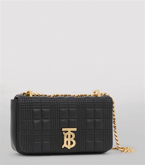 Lola leather handbag Burberry Black in Leather 